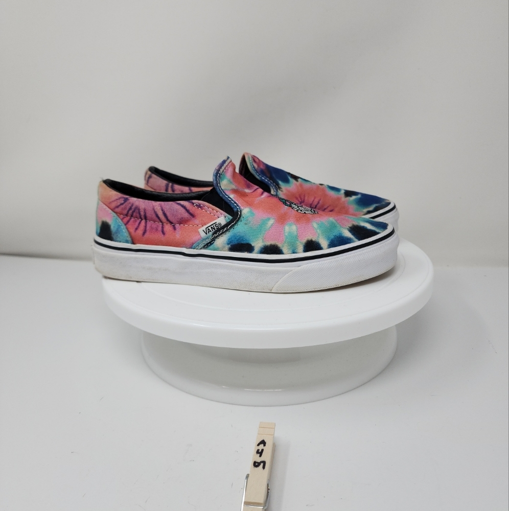 VANS Classics Slip On Tie Dye Grateful Dead Women's size 6 Shoes Flats Themed
